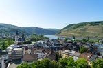 Blick auf Bingen und das Mittelrheintal