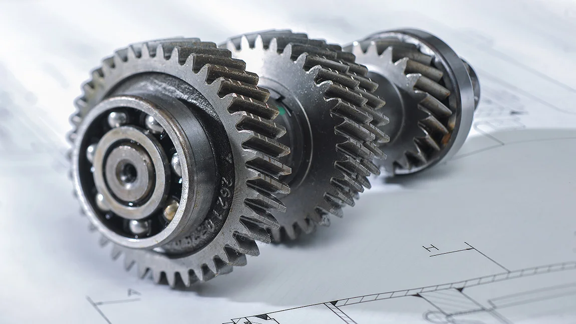 Bild mit Zahnräder
