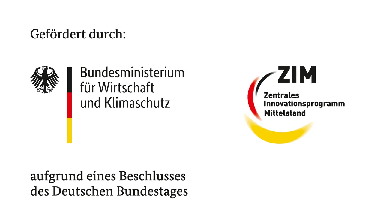 Logo des ZIM und BMWK